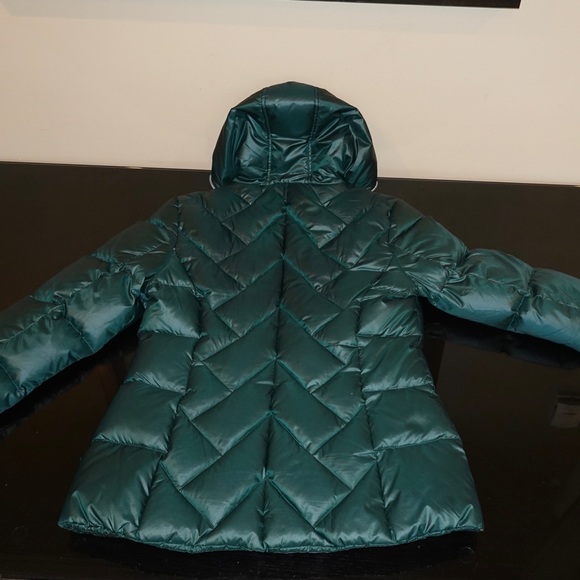 Guess Puffer Down Jacket | Emerald Green | Hooded - Picture 4 of 15
